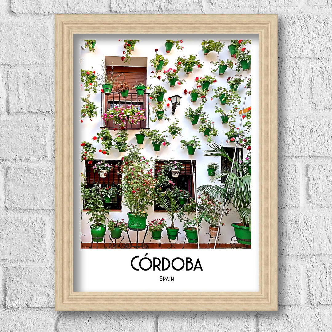 Cordoba Print, Cordoba Travel Poster, Cordoba Art, Cordoba Wall Art, Travel Poster Print, Vintage Travel Print, Cordoba, Spain Art Print