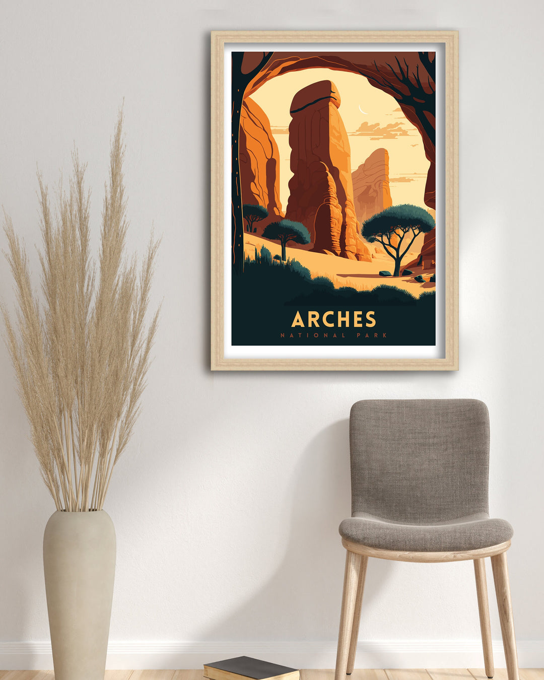 Arches National Park Travel Poster | National Park