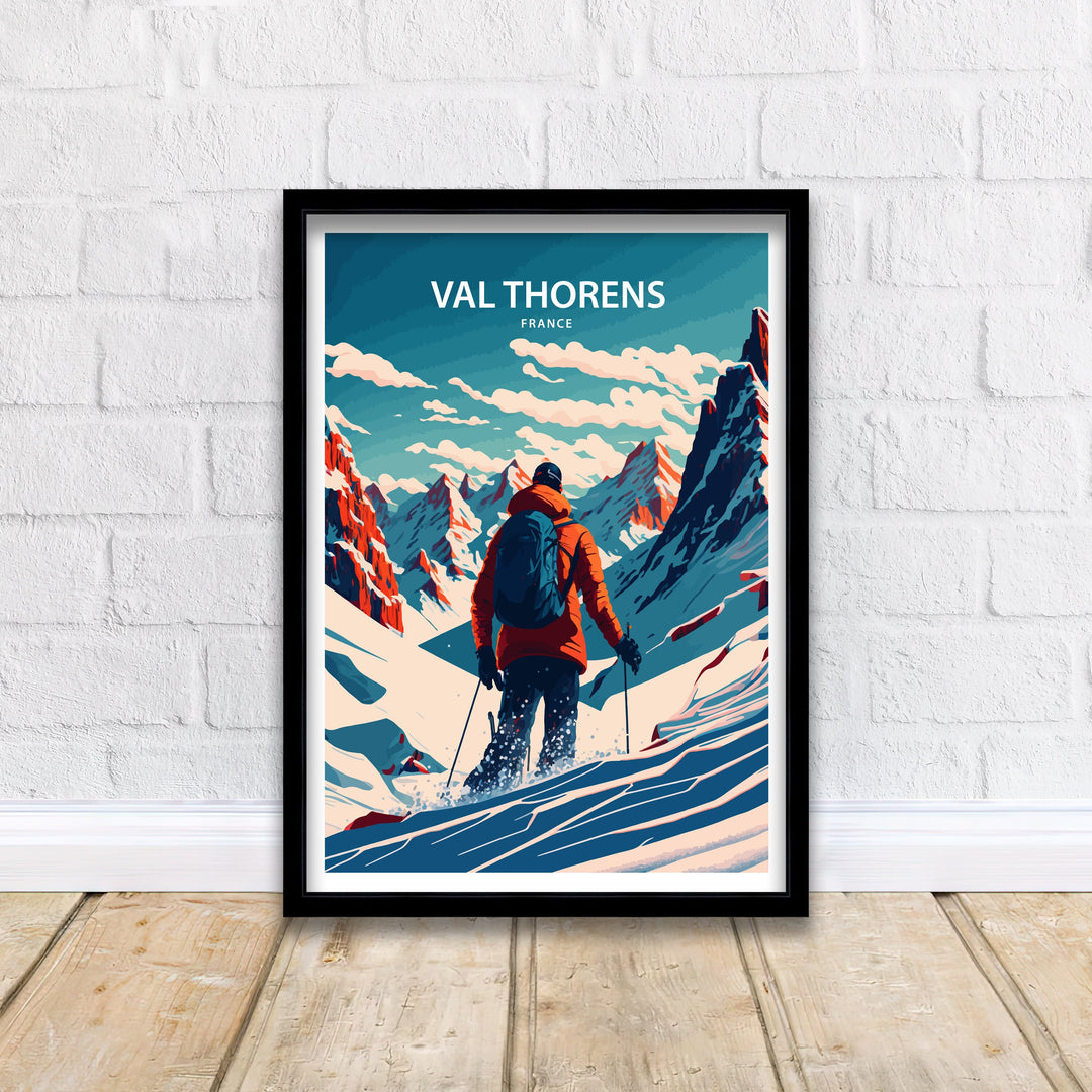Val Thorens Travel Poster | Val Thorens Poster