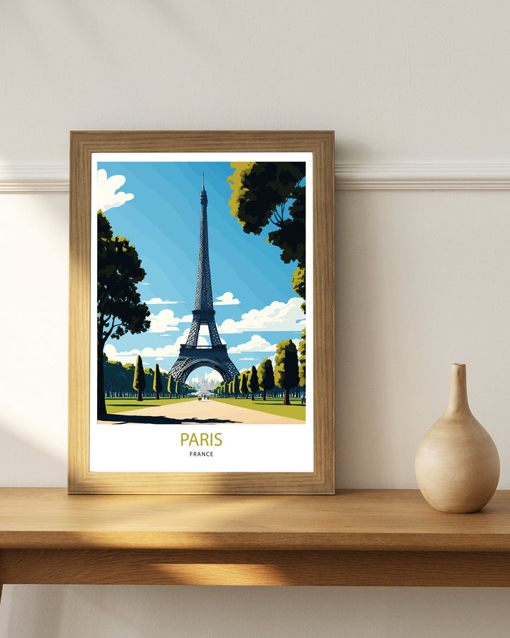 Paris Travel Poster | Paris Wall Art