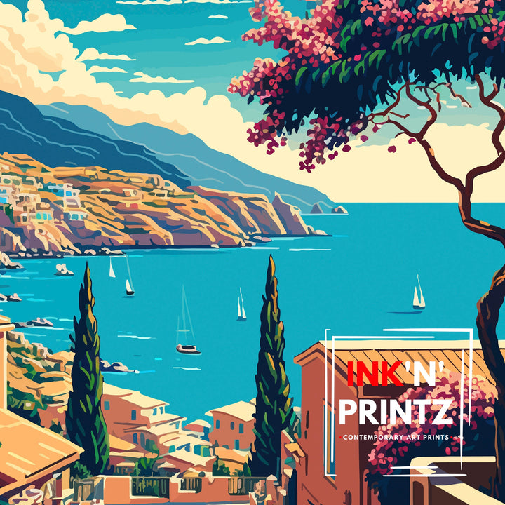 Crete Art Poster | Travel Poster