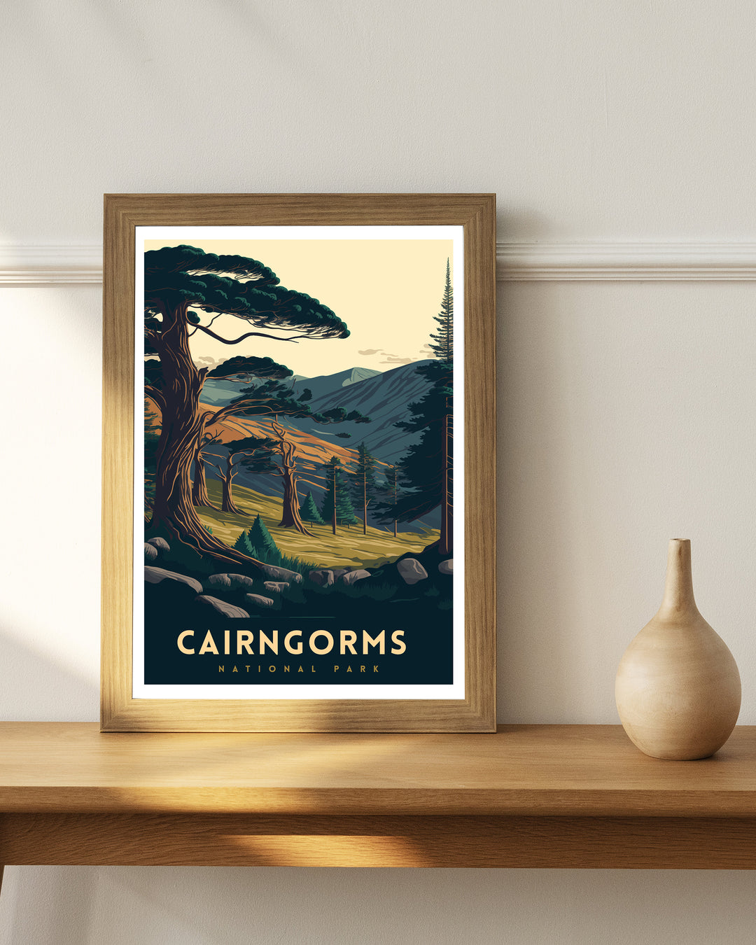 Cairngorms Travel Poster| National Park