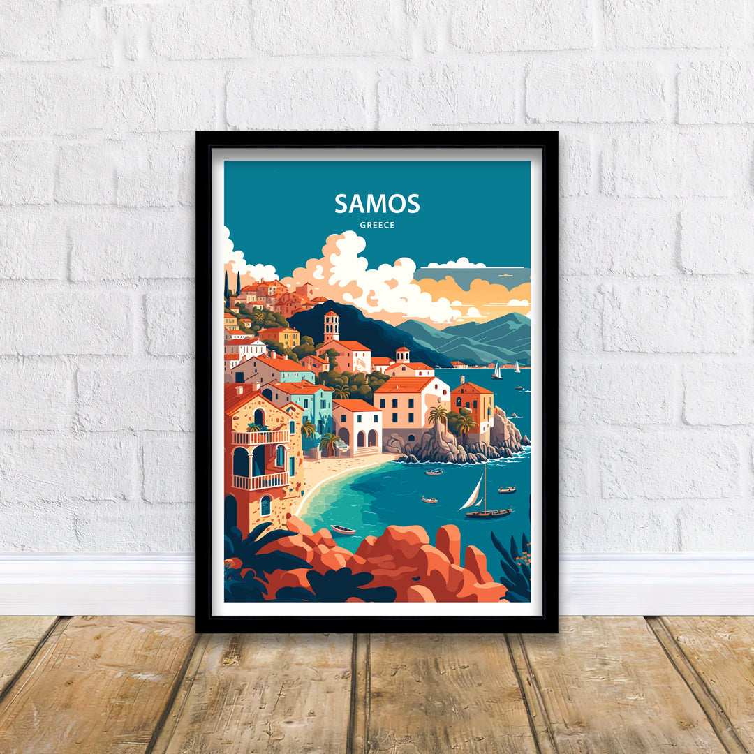 SamosTravel Poster | Travel Poster