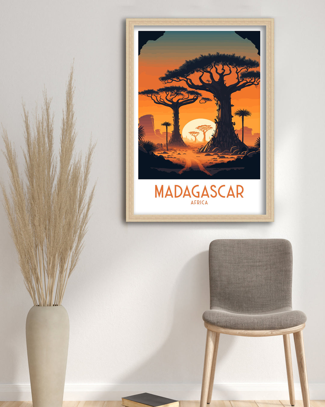 Madagascar Travel Print | Madagascar | Madagascar Poster | Travel Poster | Madagascar Wall Art | Madagascar Art | Travel Print