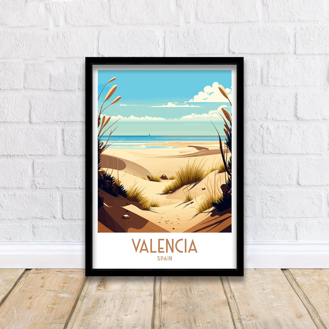 Valencia Travel Poster | Valencia Poster