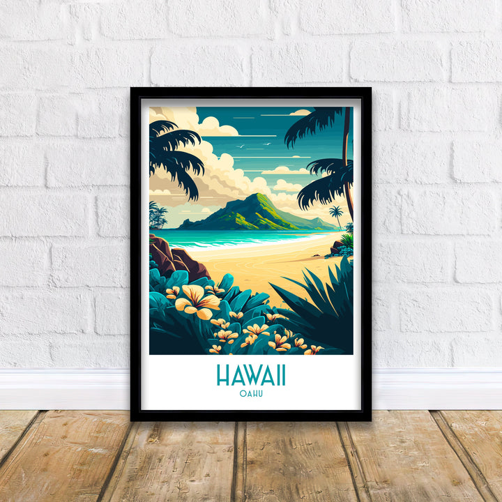 Hawaii Travel Poster | Hawaii Poster