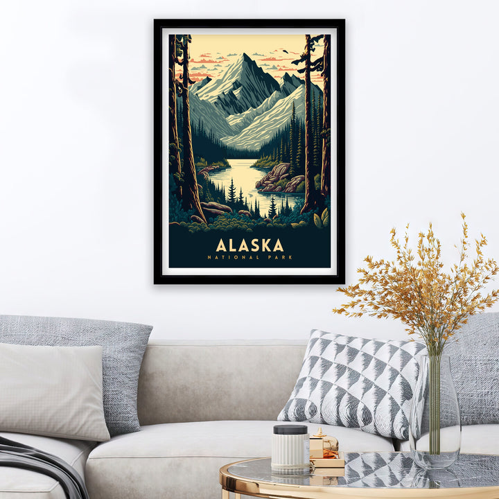 Alaska Travel Poster | Alaska Poster