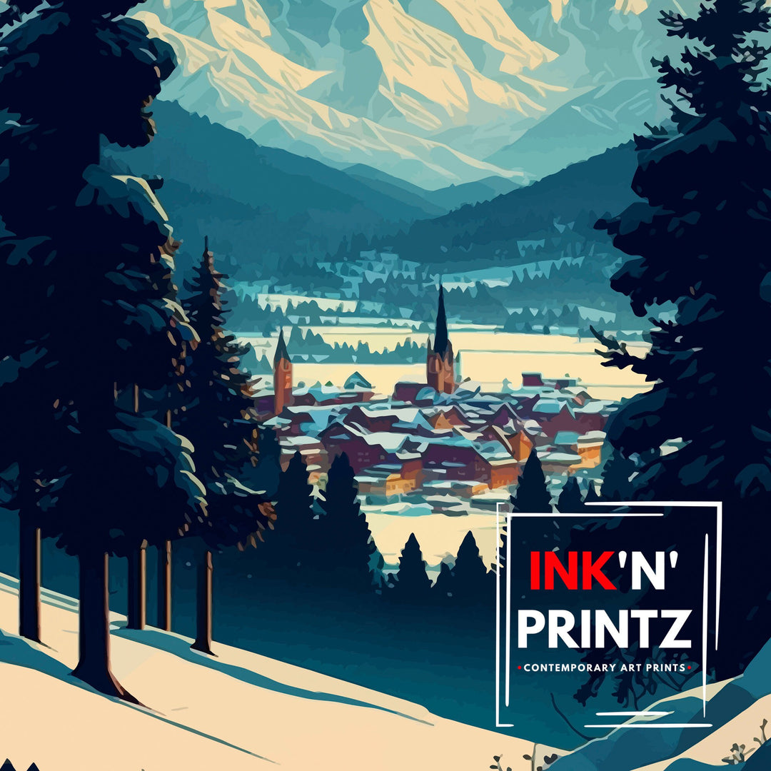 La Plagne | Ski Poster