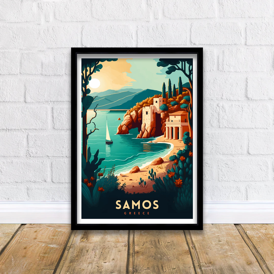 SamosTravel Poster | Travel Poster