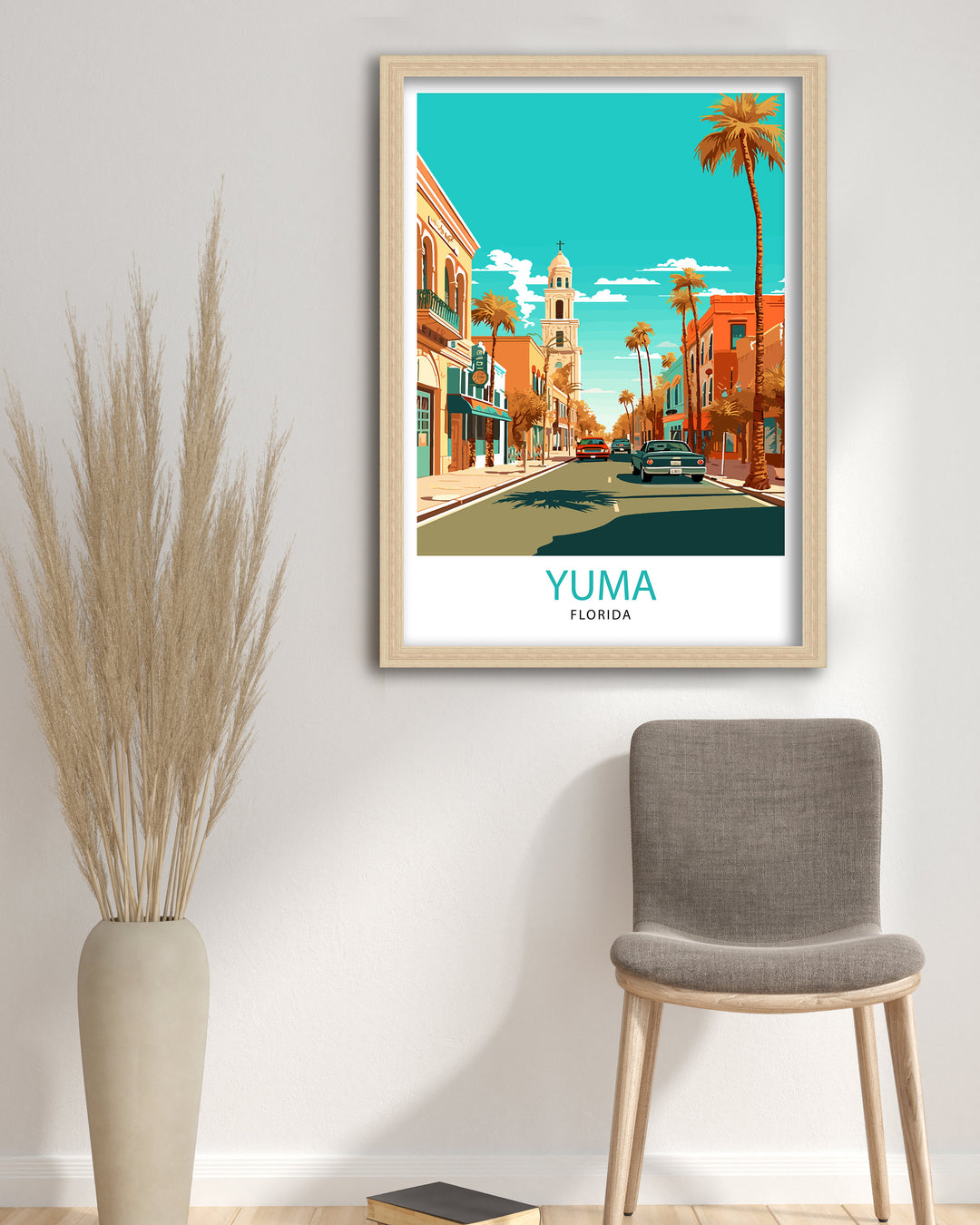 Yuma Arizona Travel Poster Yuma Wall Art Yuma Home Decor Yuma Illustration Travel Poster Gift For Yuma Arizona Home Decor
