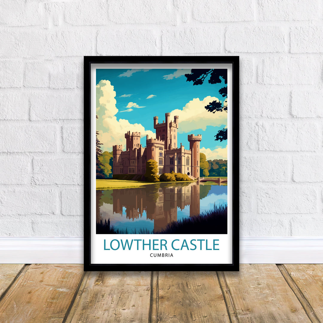 Latrigg Lake District Travel Poster Lake District Wall Decor Lake District Home Living Decor Lake District Illustration Travel Poster Gift