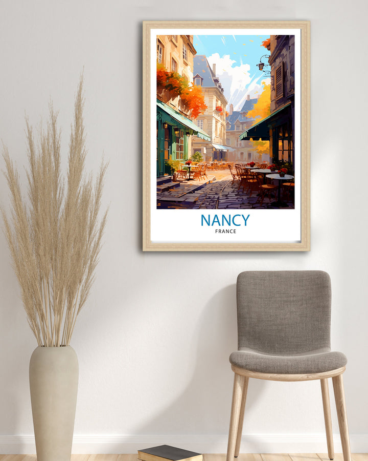 Nancy France Travel Print Nancy Wall Decor Nancy Poster France Travel Prints Nancy Art Print Nancy Illustration Nancy Wall Art France Print