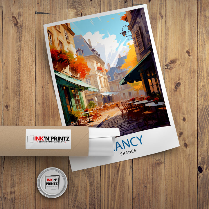 Nancy France Travel Print Nancy Wall Decor Nancy Poster France Travel Prints Nancy Art Print Nancy Illustration Nancy Wall Art France Print