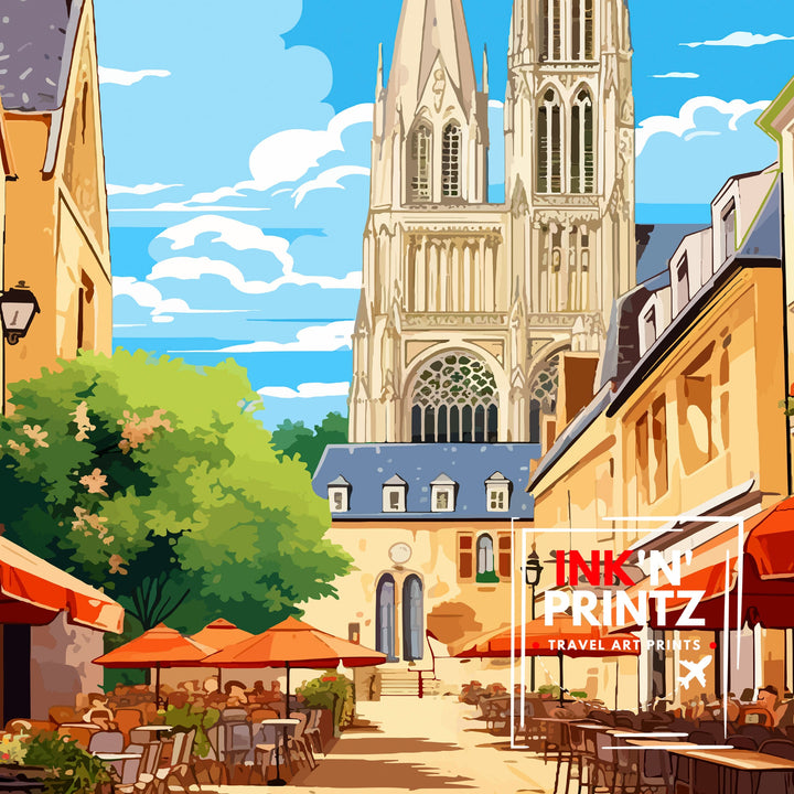 Reims France Travel Poster Reims Wall Decor Reims Home Living Decor Reims France Illustration Travel Poster Gift for Reims France Home Decor