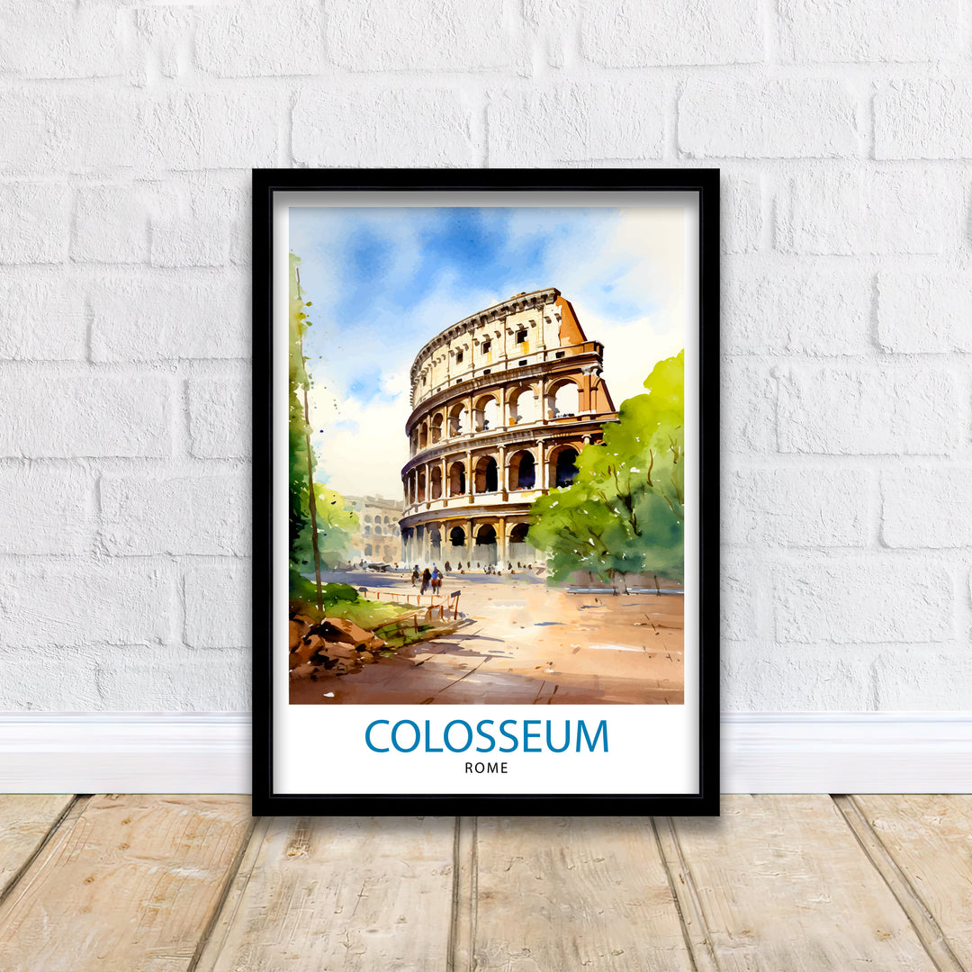 Rome Italy Travel Poster Rome Wall Decor Rome Poster Italy Travel Posters Rome Art Poster Rome Illustration Rome Wall Art Italy Poster