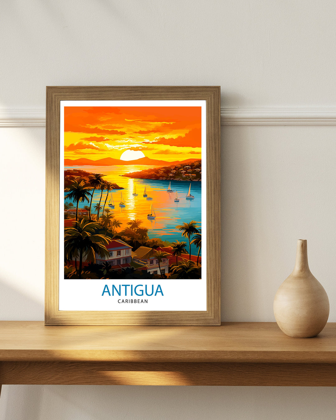 Antigua Travel Poster | Antigua Poster