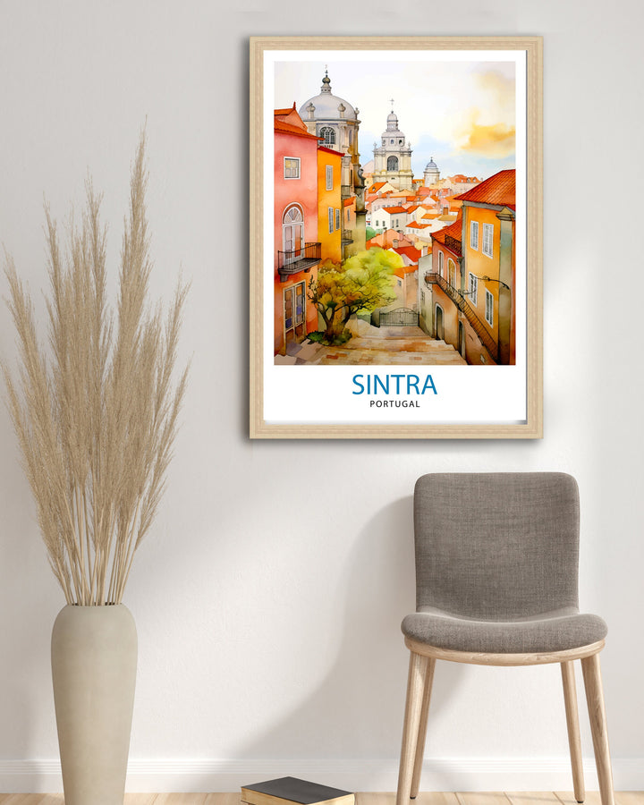 Sintra Portugal Poster Sintra Wall Decor Sintra Poster Sintra Art Poster Sintra Wall Art Gift for Sintra Travel Sintra Home Decor