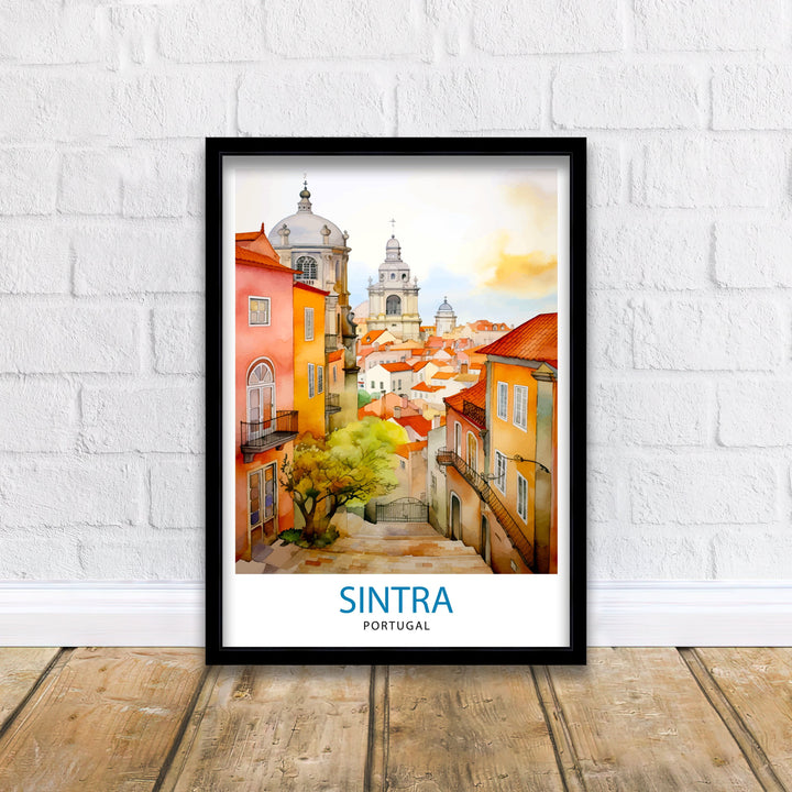 Sintra Portugal Poster Sintra Wall Decor Sintra Poster Sintra Art Poster Sintra Wall Art Gift for Sintra Travel Sintra Home Decor