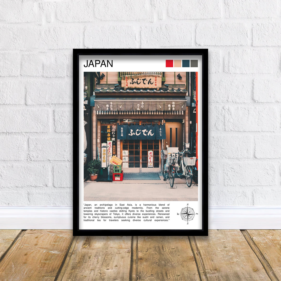 Japan Travel Poster Japan Wall Decor Japan Poster Japan Travel Posters Japan Art Poster Japan Illustration Japan Wall Art