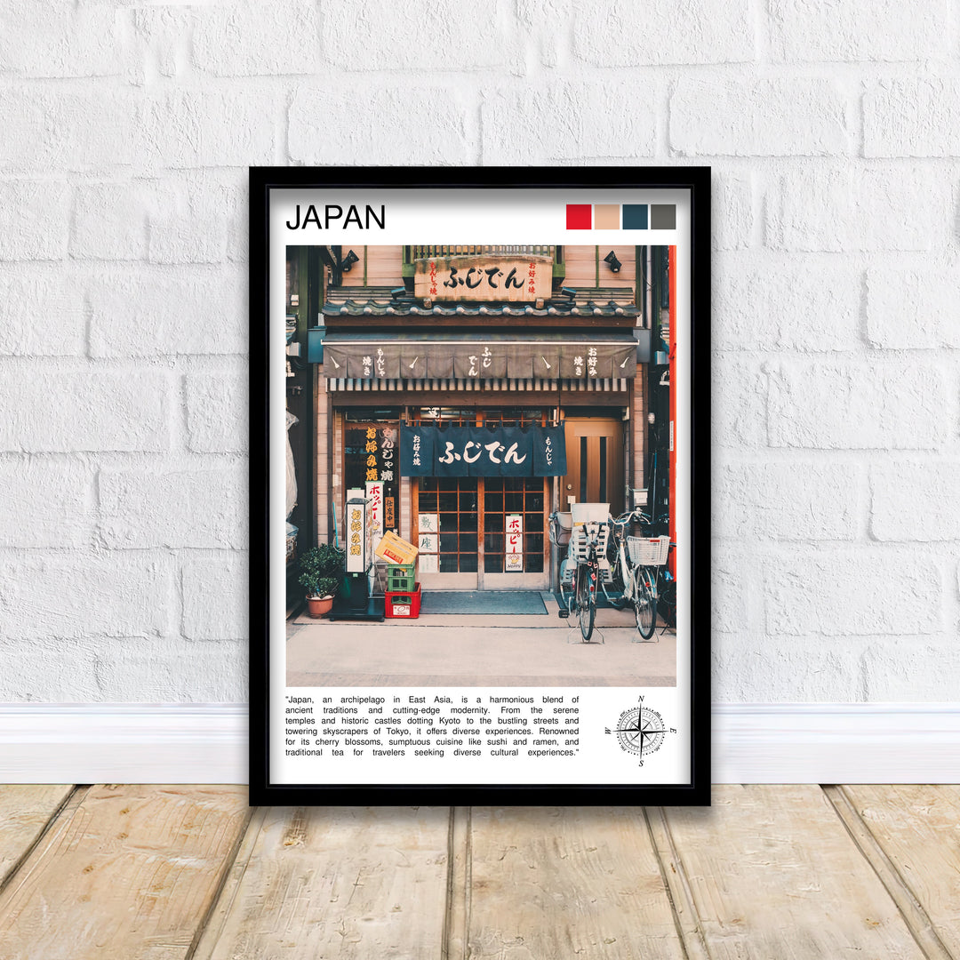 Japan Travel Poster Japan Wall Decor Japan Poster Japan Travel Posters Japan Art Poster Japan Illustration Japan Wall Art