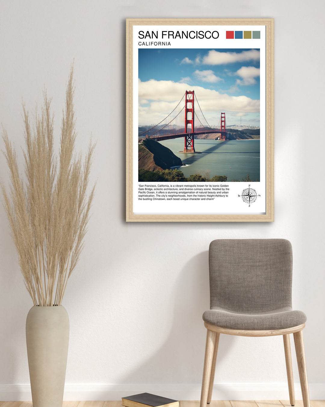 San Francisco Travel Poster San Francisco Wall Art San Francisco Home Decor San Francisco Illustration San Francisco Poster San Francisco